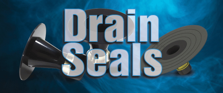 Drain Seals for radon gas