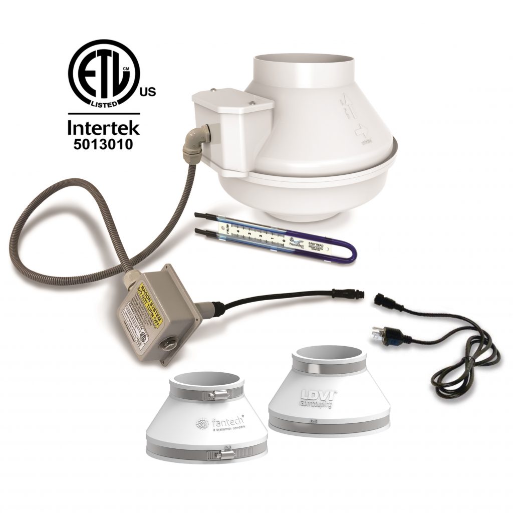 PreWired Rn4 Radon Fan System Wholesale Radon
